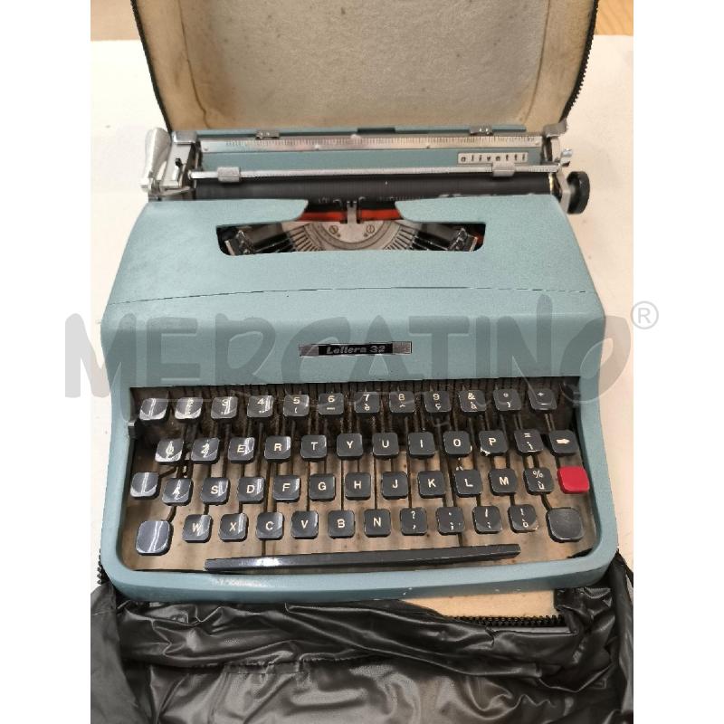 MACCHINA DA SCRIVERE OLIVETTI LETTERA 32 | Mercatino dell'Usato Mestre 1