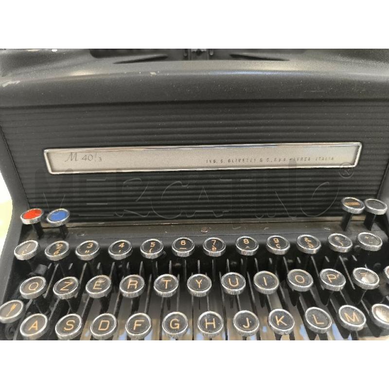 MACCHINA DA SCRIVERE OLIVETTI M 40/3 | Mercatino dell'Usato Mestre 3