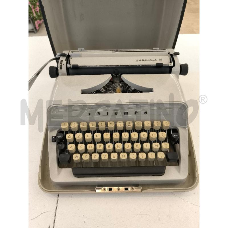 MACCHINA DA SCRIVERE TRIUMPH GABRIELE 10 | Mercatino dell'Usato Mestre 1