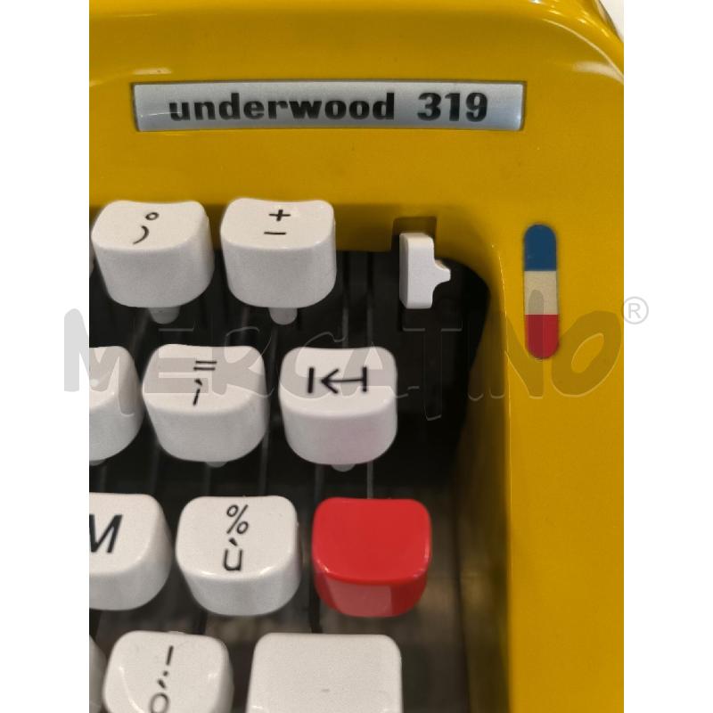 MACCHINA DA SCRIVERE UNDERWOOD 319 GIALLA | Mercatino dell'Usato Mestre 2