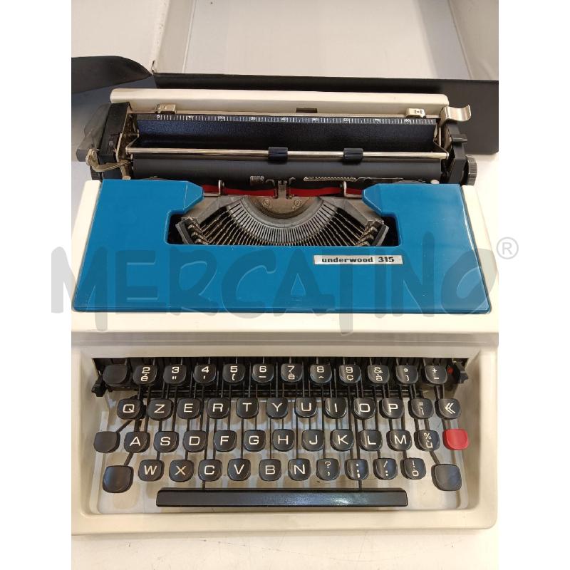MACCHINA DA SCRIVERE UNDERWWOD 315 | Mercatino dell'Usato Mestre 1