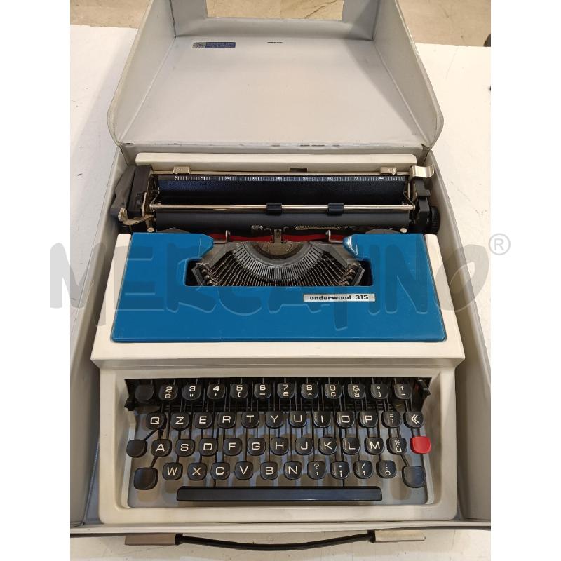 MACCHINA DA SCRIVERE UNDERWWOD 315 | Mercatino dell'Usato Mestre 3