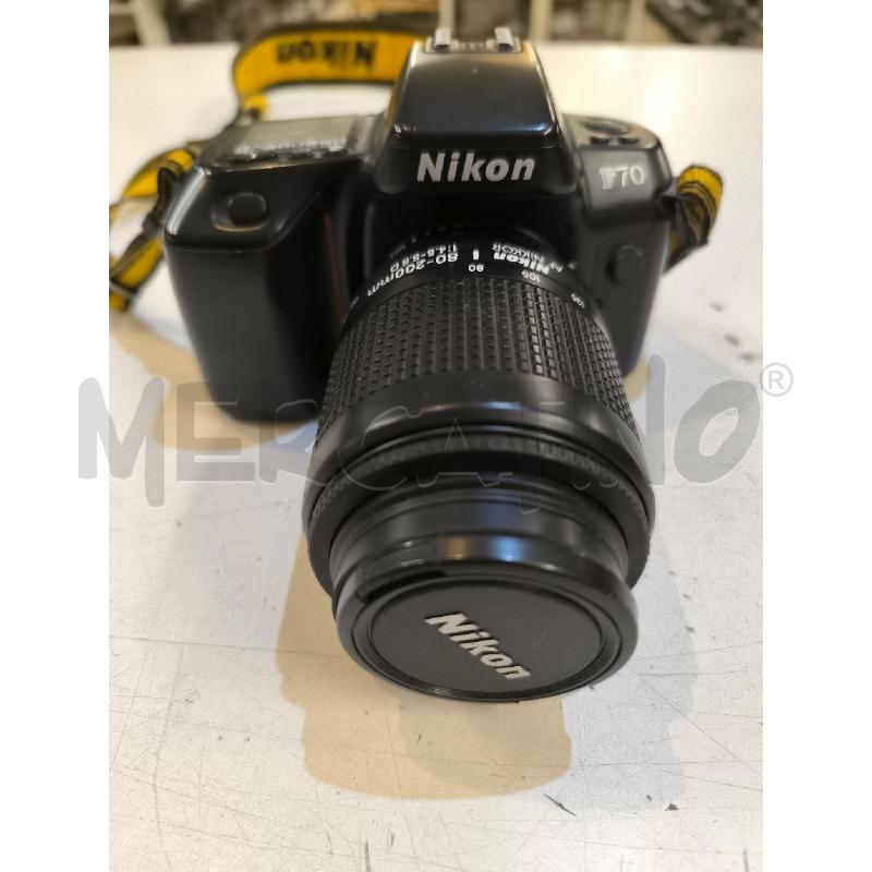 MACCHINA FOTOGRAFICA NIKON F 70  | Mercatino dell'Usato Mestre 1