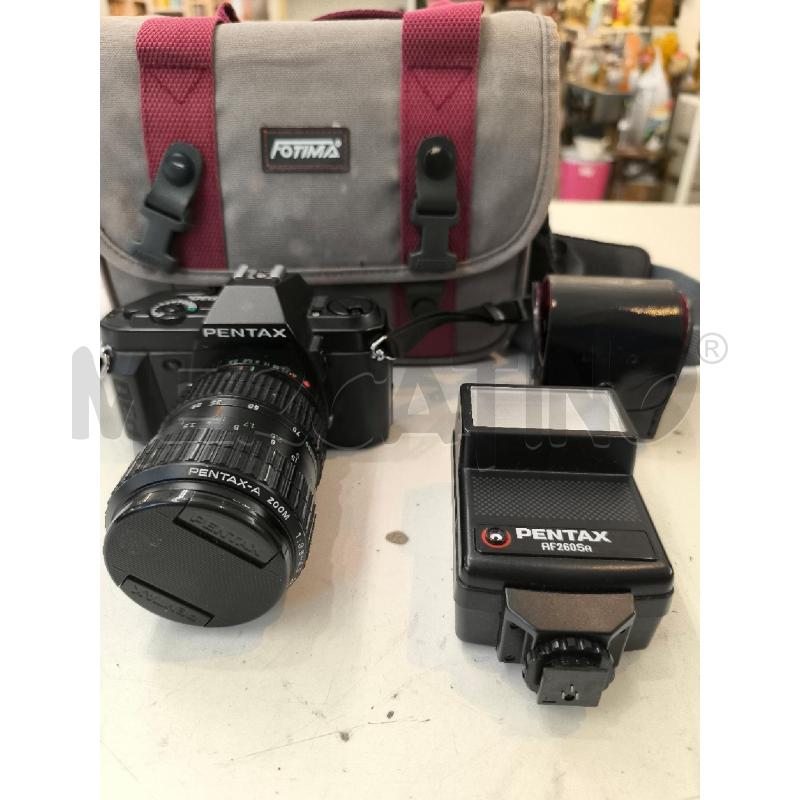 MACCHINA FOTOGRAFICA PENTAX P30N CON ACCESSORI | Mercatino dell'Usato Mestre 1