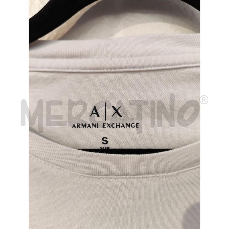MAGLIA DONNA ARMANI EXCHANGE BIANCA | Mercatino dell'Usato Mestre 2