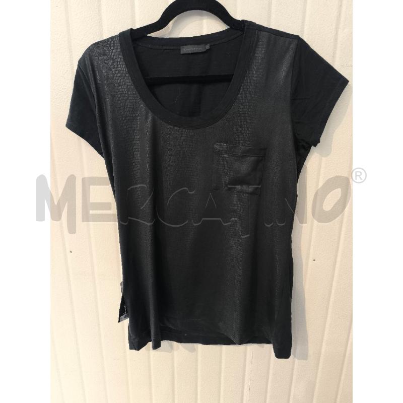MAGLIA DONNA CALVIN KLEIN NERA DUE TESSUTI  | Mercatino dell'Usato Mestre 1