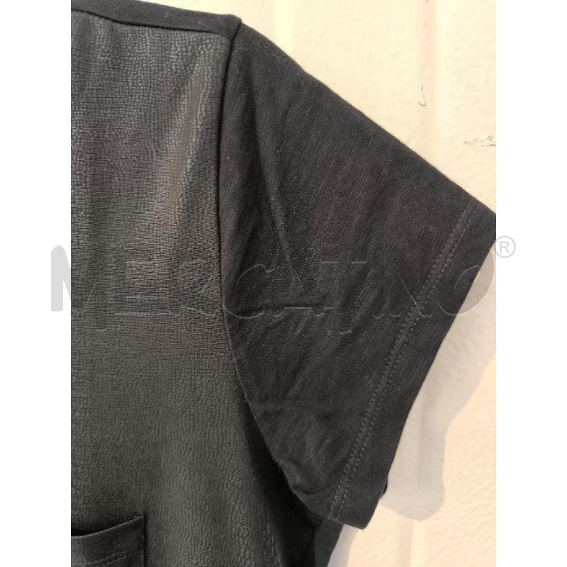 MAGLIA DONNA CALVIN KLEIN NERA DUE TESSUTI  | Mercatino dell'Usato Mestre 4