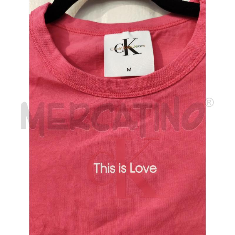 MAGLIA DONNA CLAVIN KLEIN ROSA | Mercatino dell'Usato Mestre 2