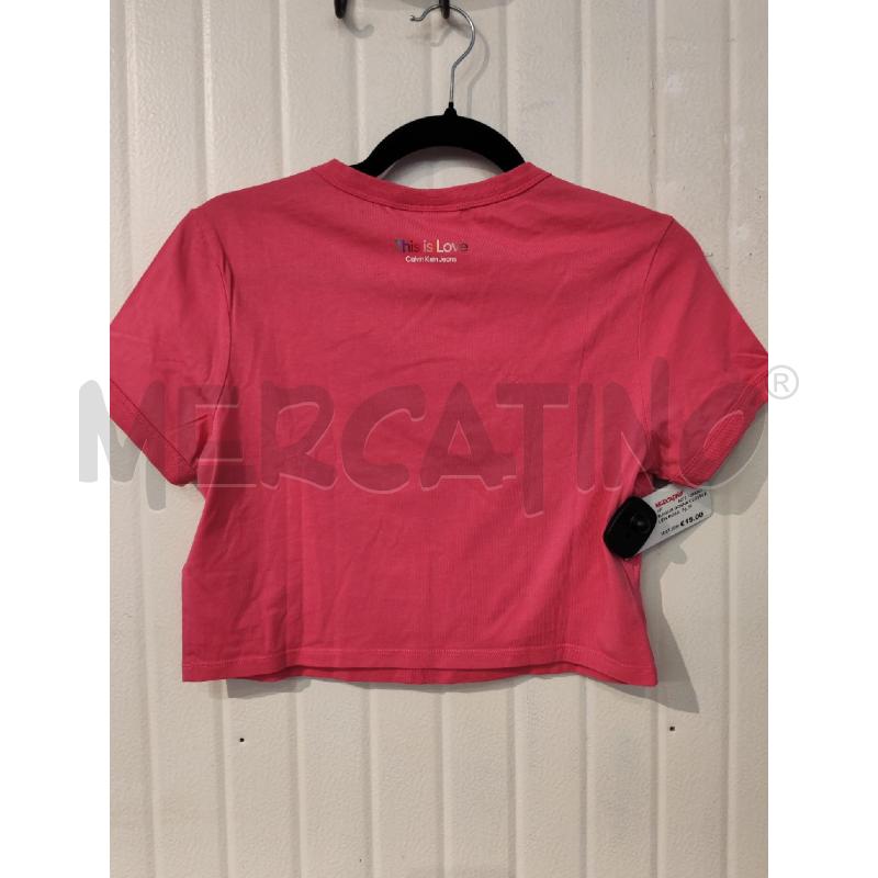 MAGLIA DONNA CLAVIN KLEIN ROSA | Mercatino dell'Usato Mestre 3