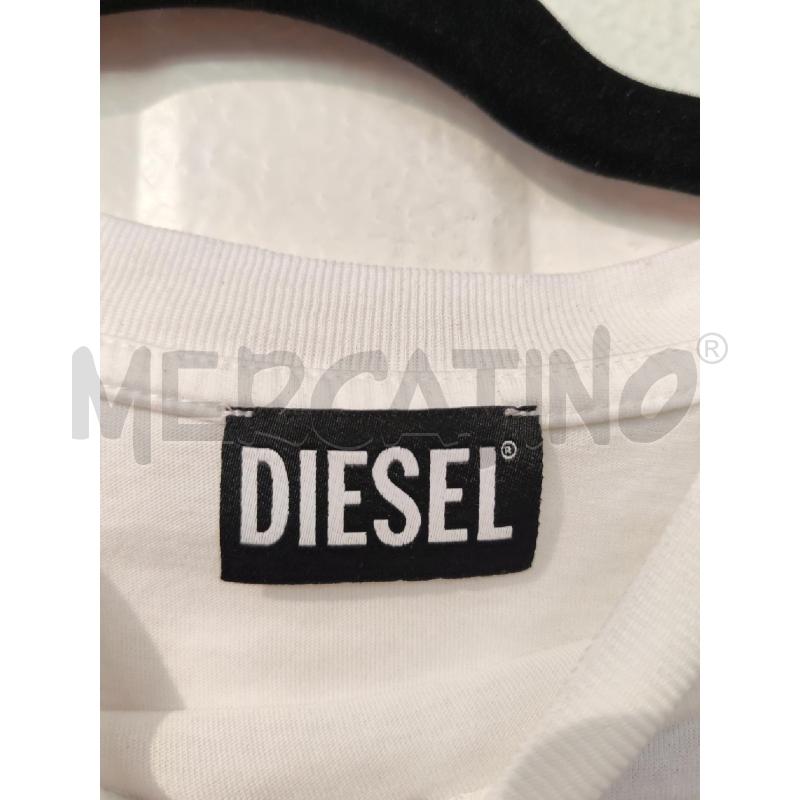 MAGLIA DONNA DIESEL INDUSTRY BIANCA | Mercatino dell'Usato Mestre 2