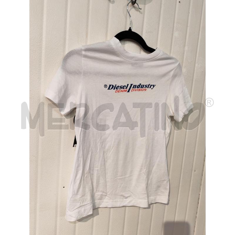 MAGLIA DONNA DIESEL INDUSTRY BIANCA | Mercatino dell'Usato Mestre 3