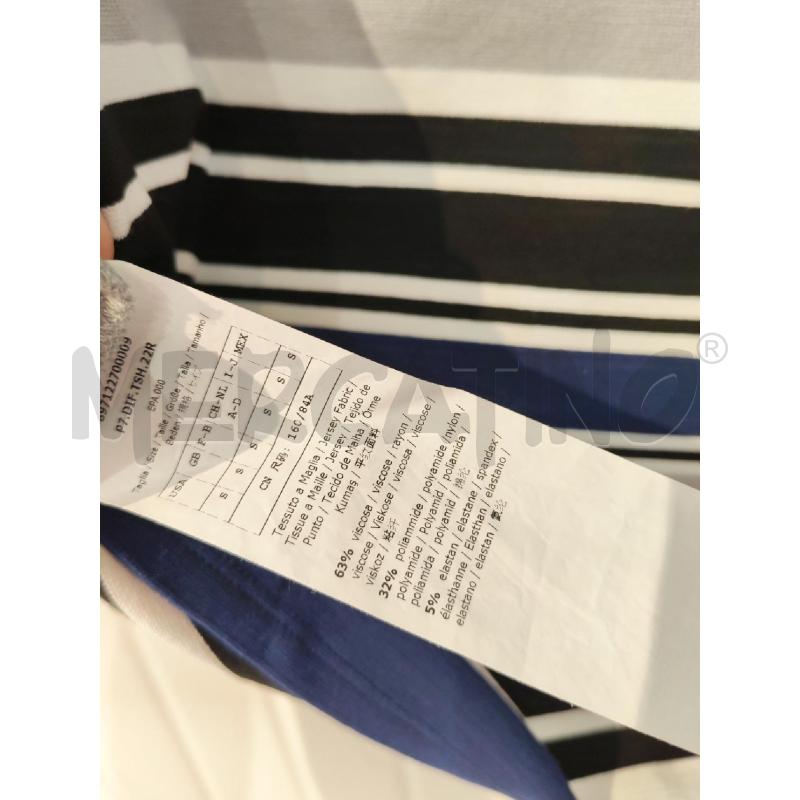 MAGLIA DONNA INTREND A RIGHE BLU GRIGIE E NERE | Mercatino dell'Usato Mestre 4