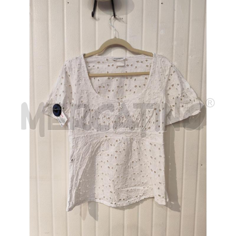 MAGLIA DONNA NARA CAMICIE BIANCA TRAFORATA | Mercatino dell'Usato Mestre 1
