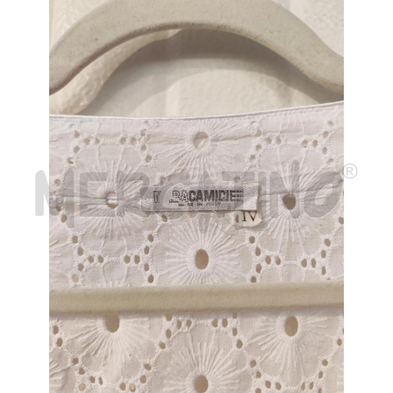 MAGLIA DONNA NARA CAMICIE BIANCA TRAFORATA CINTURA | Mercatino dell'Usato Mestre 2