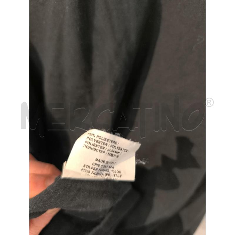 MAGLIA DONNA PINKO NERA FOGLIE VERDI FIORE AZZURRO PERLE SULLE MANICHE | Mercatino dell'Usato Mestre 4