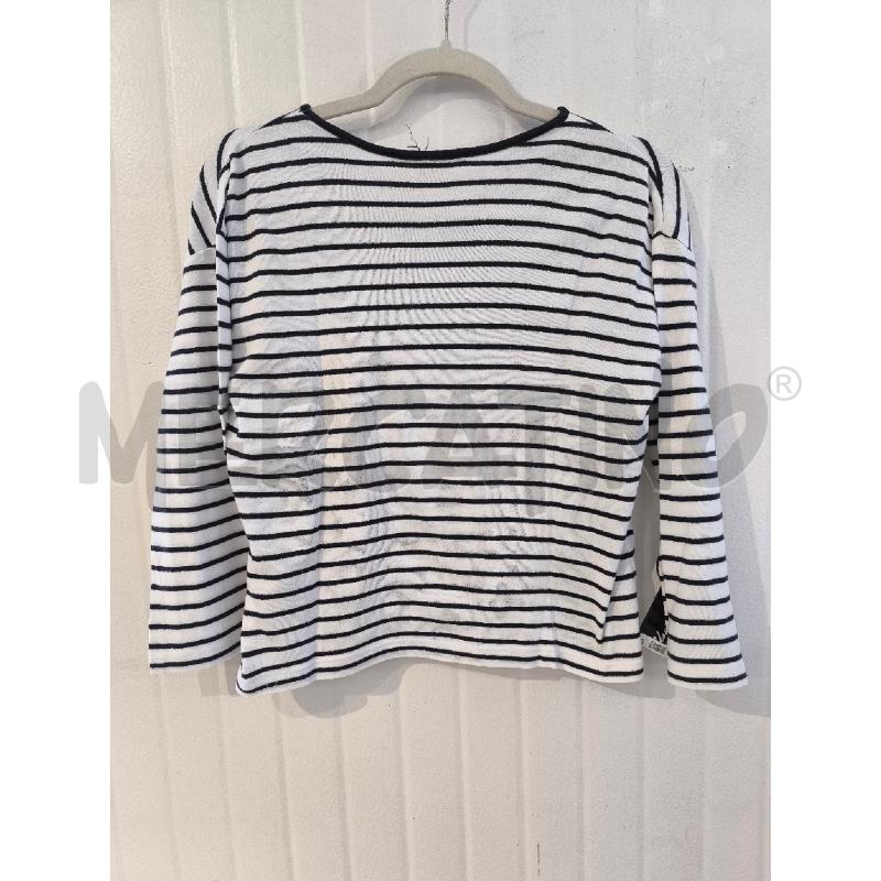 MAGLIA DONNA RALPH LAUREN SPORT BIANCA RIGHR BLU NOTTE | Mercatino dell'Usato Mestre 3