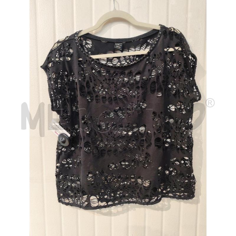 MAGLIA DONNA REPLAY NERA TRAFORATA | Mercatino dell'Usato Mestre 1