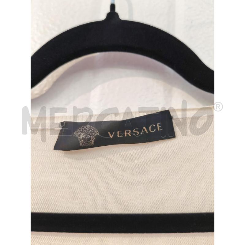 MAGLIA DONNA VERSACE BEIGE COTONE | Mercatino dell'Usato Mestre 2