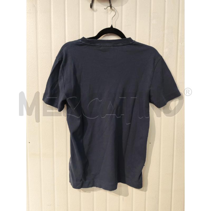 MAGLIA RAGAZZO CALVIN KLEIN BLU LOGO BAINCO | Mercatino dell'Usato Mestre 3