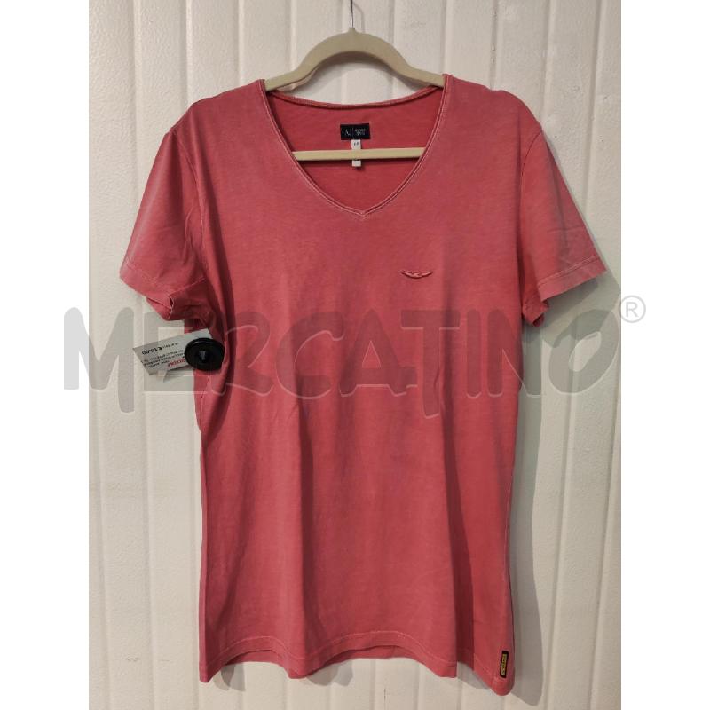 MAGLIA UOMO ARMANIJEANS ROSSO EFFETTO SLAVATO | Mercatino dell'Usato Mestre 1