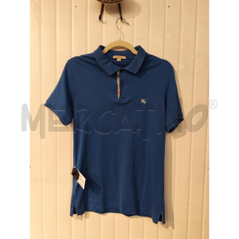 MAGLIA UOMO BURBERRY BLU ACCESO  | Mercatino dell'Usato Mestre 1