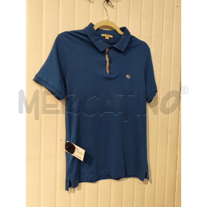 MAGLIA UOMO BURBERRY BLU ACCESO  | Mercatino dell'Usato Mestre 3