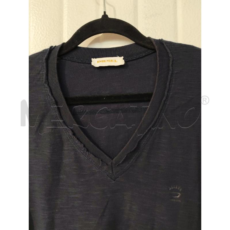 MAGLIA UOMO DISEL BLU SCOLLO V | Mercatino dell'Usato Mestre 2