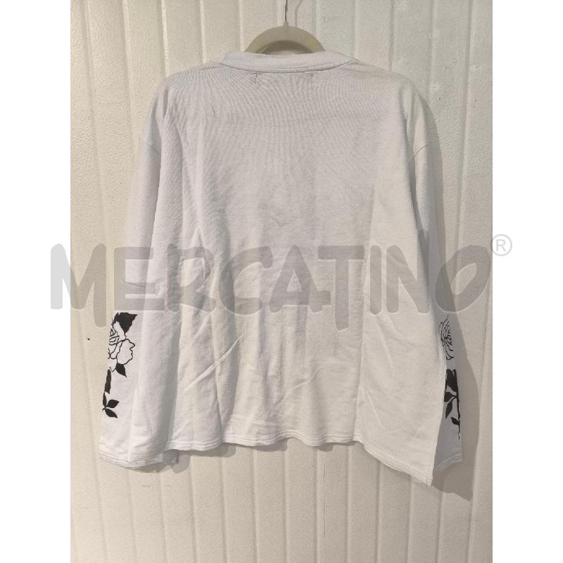 MAGLIA UOMO ORGVSM BIANCA CON STAMPA ROSE | Mercatino dell'Usato Mestre 3