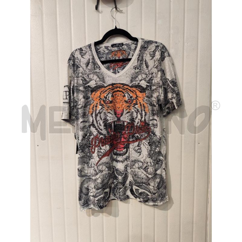 MAGLIA UOMO PHILIPP PLEIN STAMPA TIGRE | Mercatino dell'Usato Mestre 1
