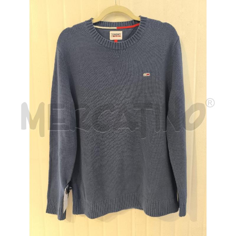 MAGLIA UOMO TOMMY HILFIGER BLU | Mercatino dell'Usato Mestre 1