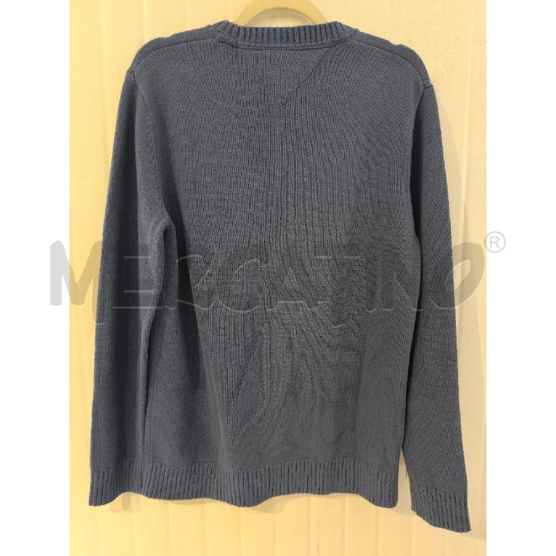 MAGLIA UOMO TOMMY HILFIGER BLU | Mercatino dell'Usato Mestre 3