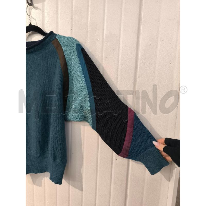 MAGLIONE DONNA GIANNI VERSACE VERDE ACQUA | Mercatino dell'Usato Mestre 3