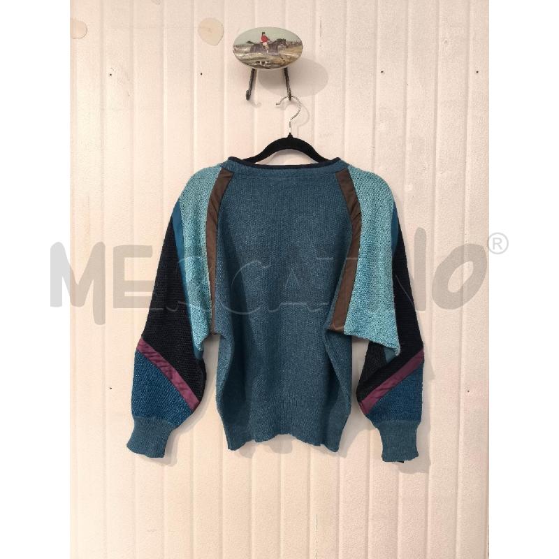 MAGLIONE DONNA GIANNI VERSACE VERDE ACQUA | Mercatino dell'Usato Mestre 4