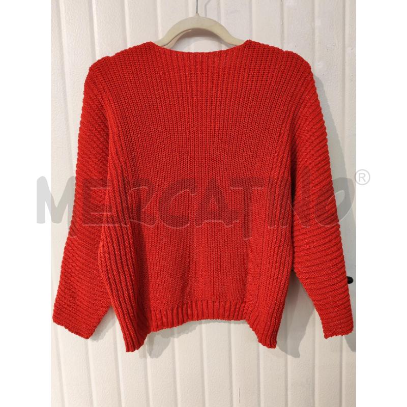 MAGLIONE DONNA MASSIMO DUTTI ROSSO | Mercatino dell'Usato Mestre 3