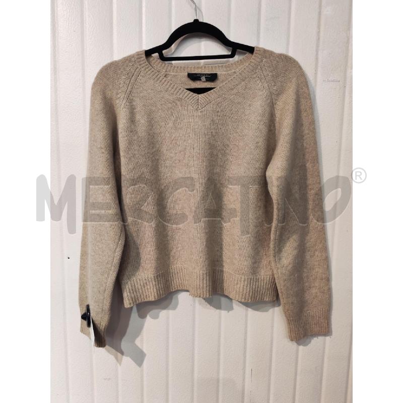 MAGLIONE DONNA WEEKEND MAX MARA BEIGE | Mercatino dell'Usato Mestre 1