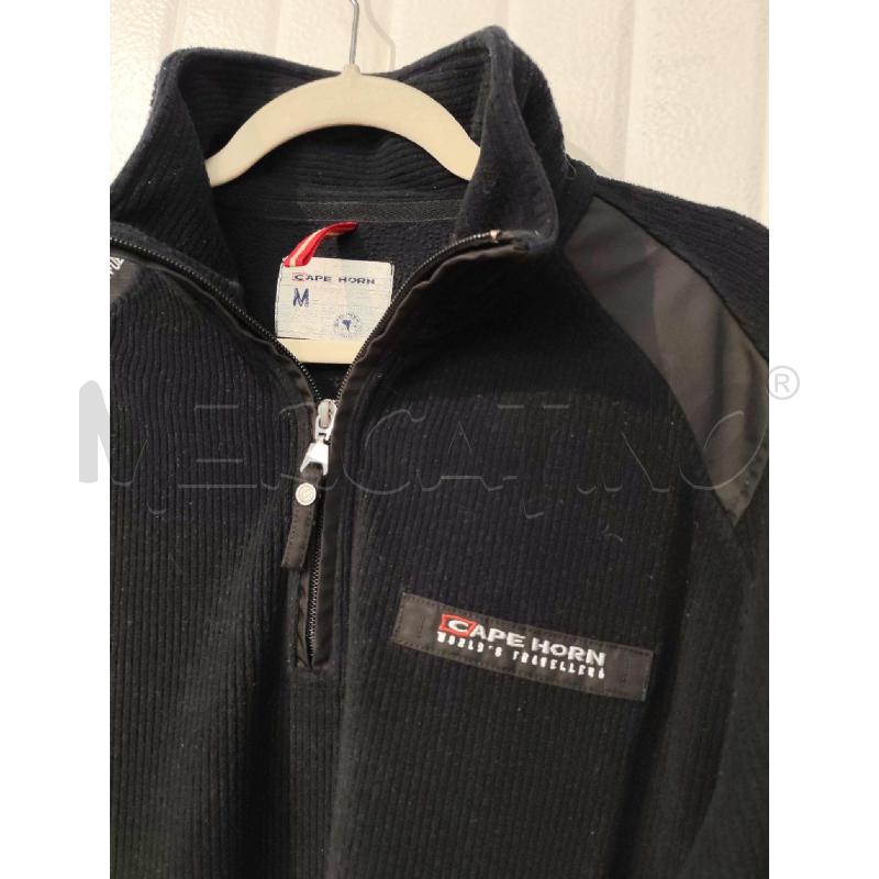 MAGLIONE UOMO CAPE HORN A COSTINE NERA | Mercatino dell'Usato Mestre 2