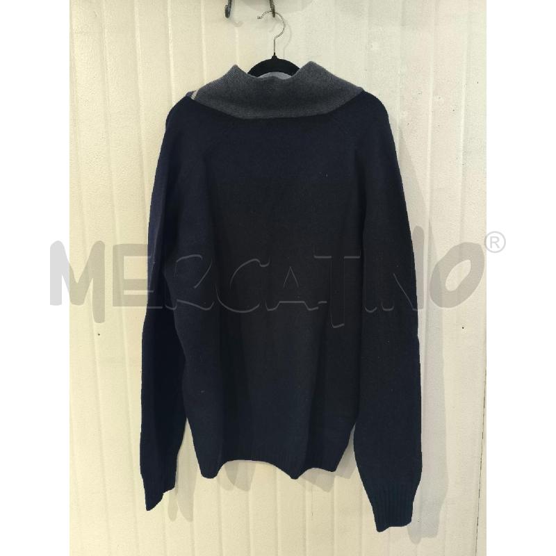 MAGLIONE UOMO FRED PERRY BLU NOTTE | Mercatino dell'Usato Mestre 4