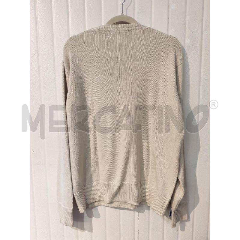 MAGLIONE UOMO MARINA MILITARE BIANCO  | Mercatino dell'Usato Mestre 3