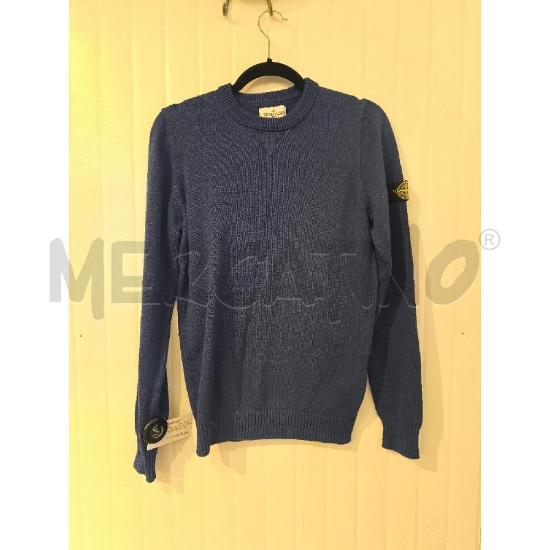 MAGLIONE UOMO STONE ISLAND BLU | Mercatino dell'Usato Mestre 2
