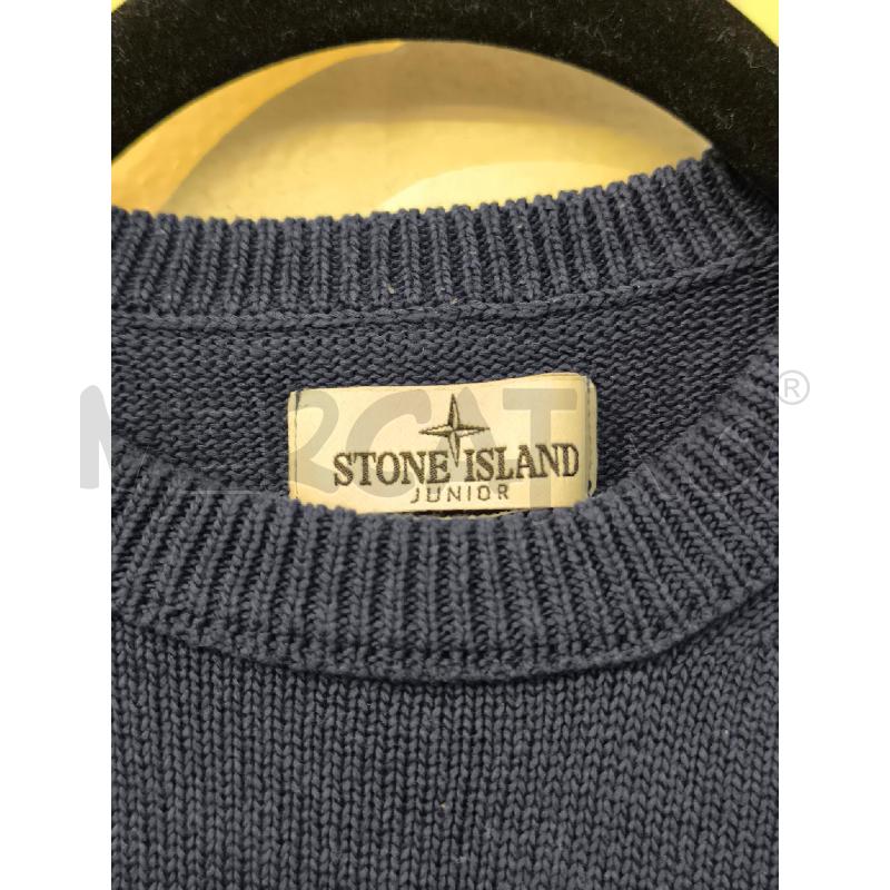 MAGLIONE UOMO STONE ISLAND BLU | Mercatino dell'Usato Mestre 3