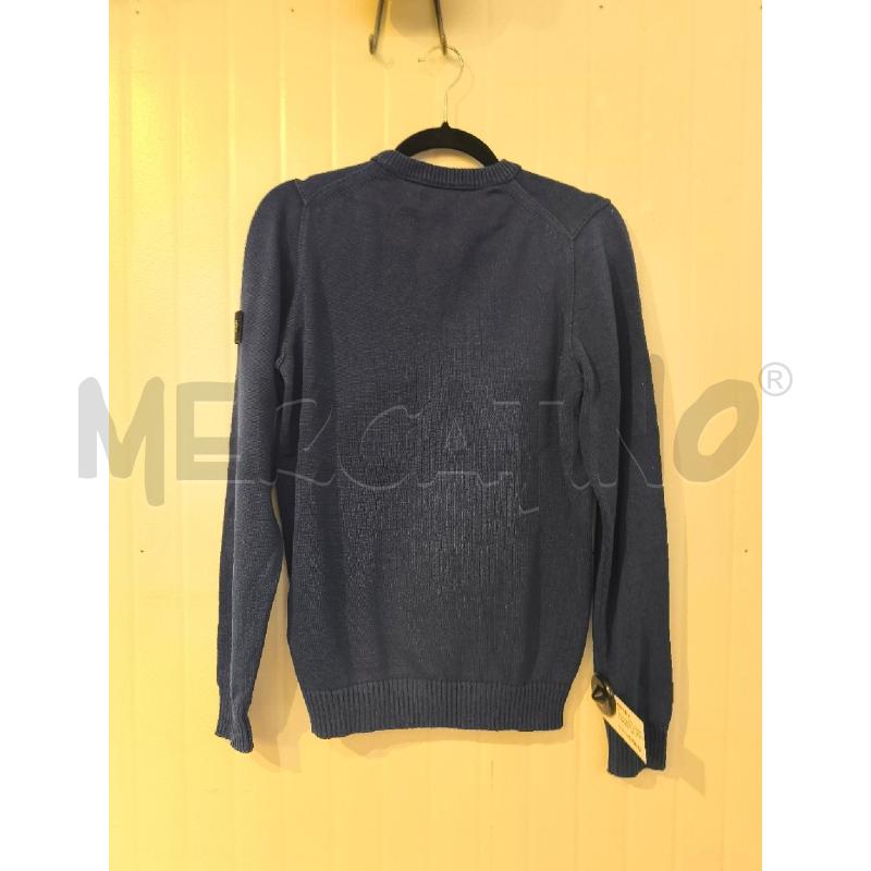 MAGLIONE UOMO STONE ISLAND BLU | Mercatino dell'Usato Mestre 5
