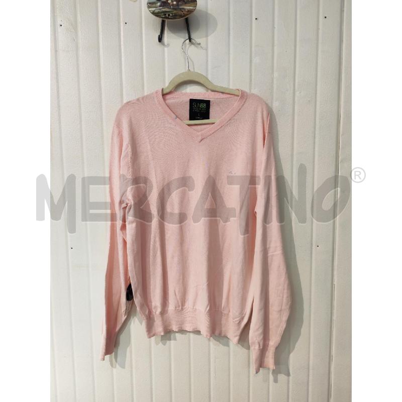 MAGLIONE UOMO SUN68 ROSA | Mercatino dell'Usato Mestre 1
