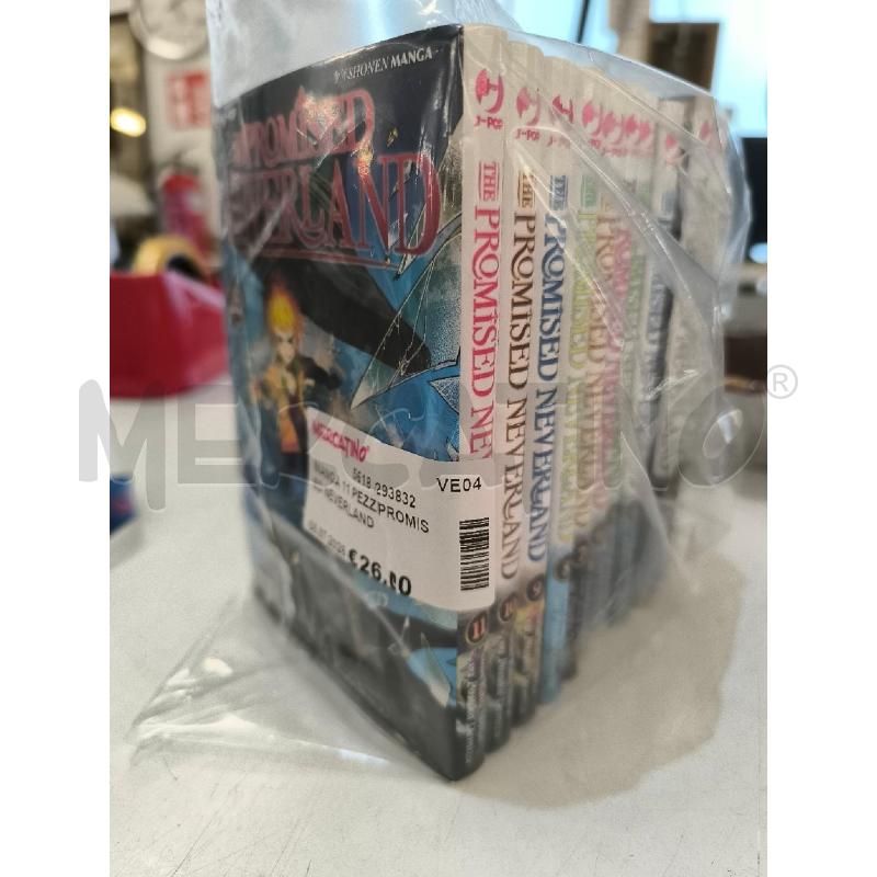 MANGA 11 PEZZI PROMISED NEVERLAND | Mercatino dell'Usato Mestre 1