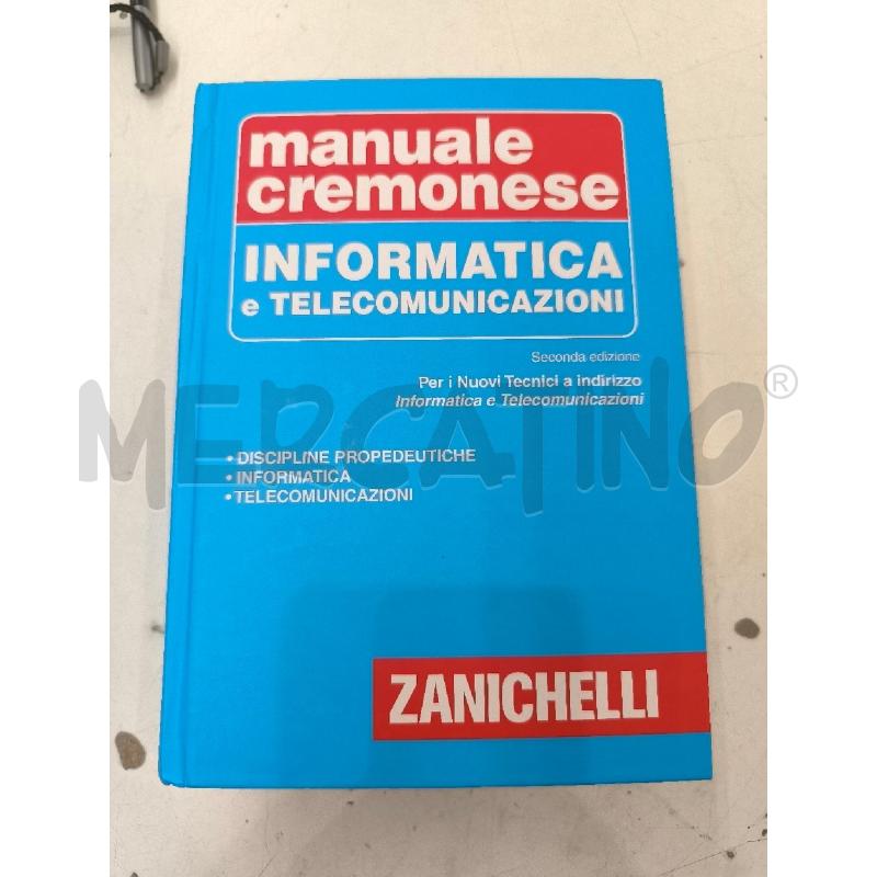 MANUALE CREMONESE INFORMATICA | Mercatino dell'Usato Mestre 1