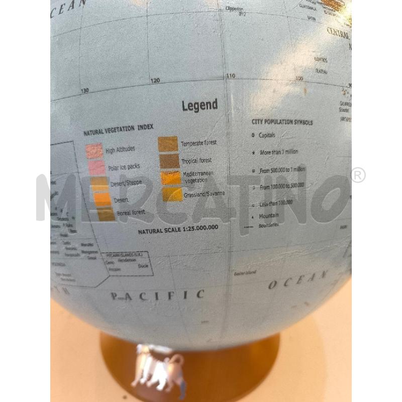 MAPPAMONDO AGIP GRANDE | Mercatino dell'Usato Mestre 2