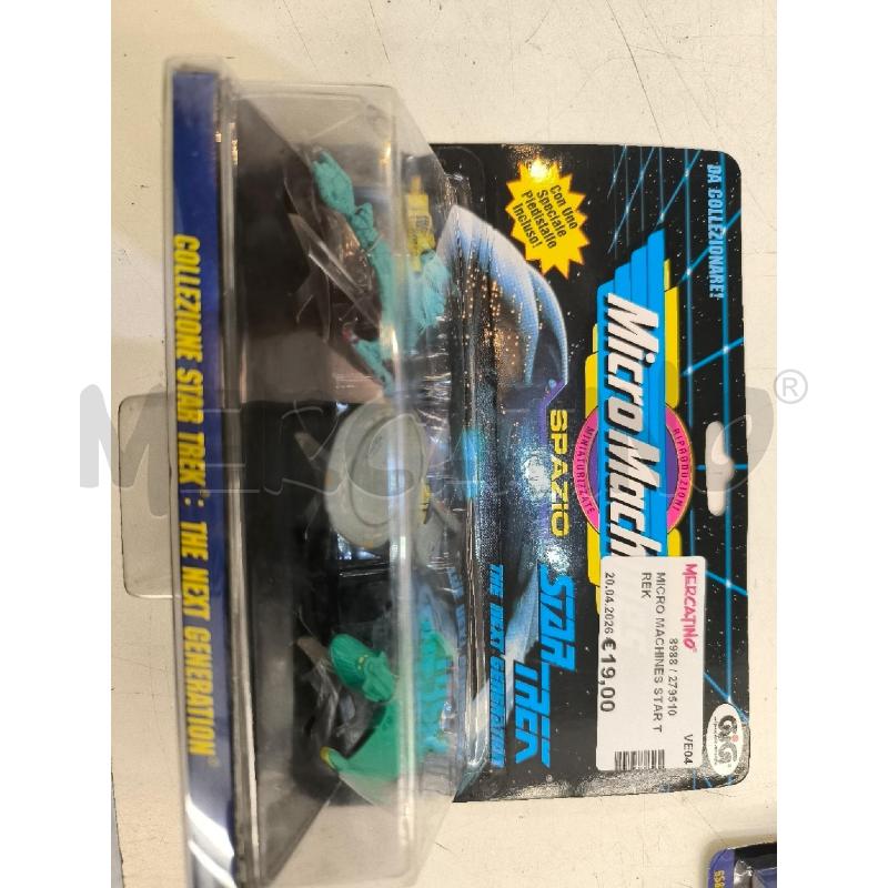 MICRO MACHINES STAR TREK | Mercatino dell'Usato Mestre 1