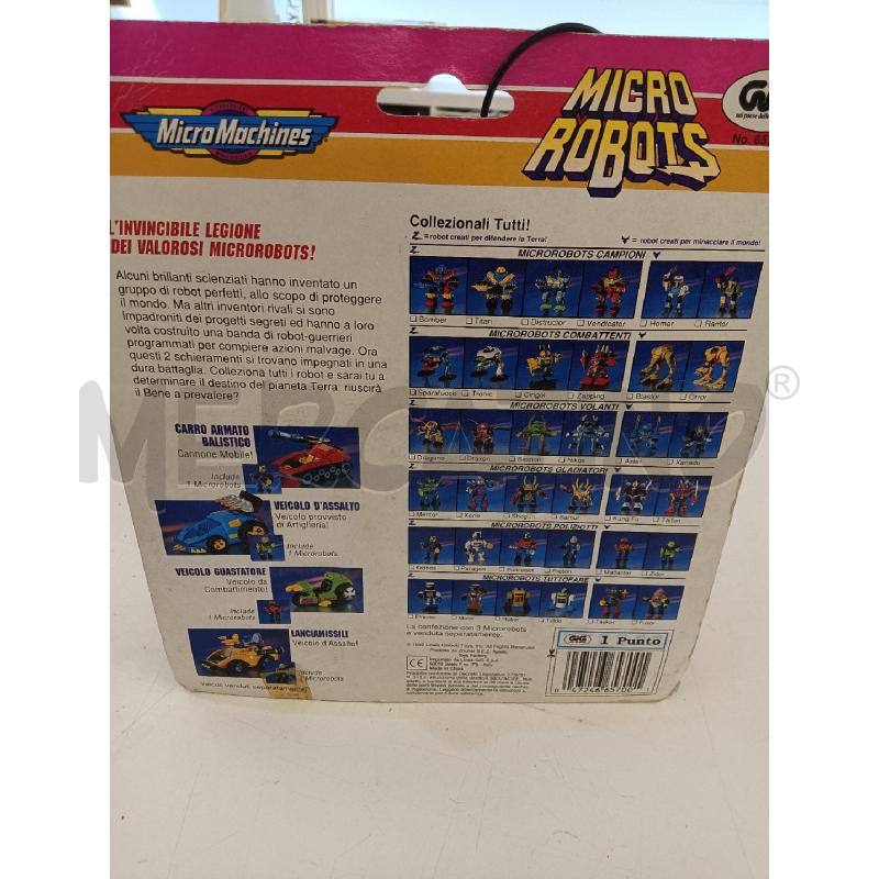 MICRO ROBOTS MICRO MACHINES | Mercatino dell'Usato Mestre 3