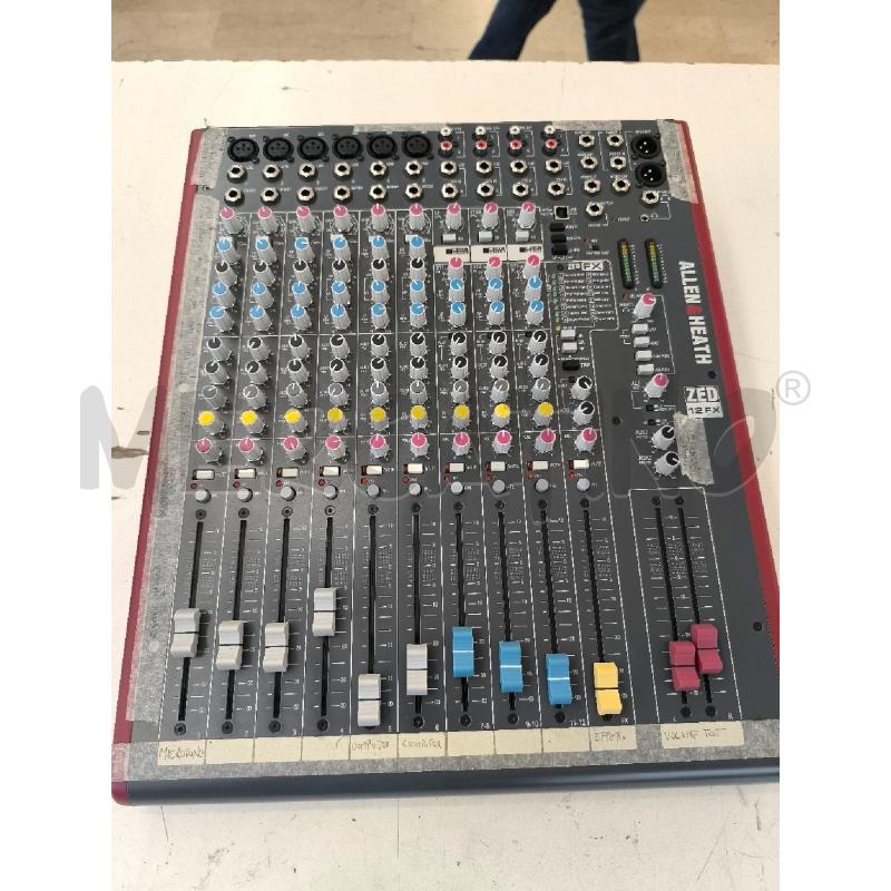 MIXER ALLEN & HEATH ZED 12FX | Mercatino dell'Usato Mestre 1