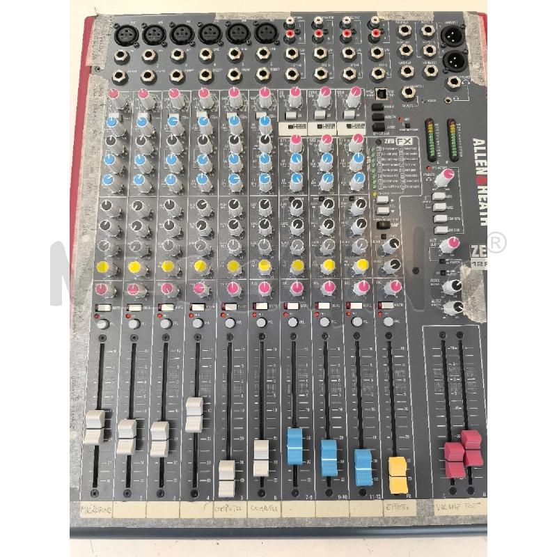 MIXER ALLEN & HEATH ZED 12FX | Mercatino dell'Usato Mestre 2