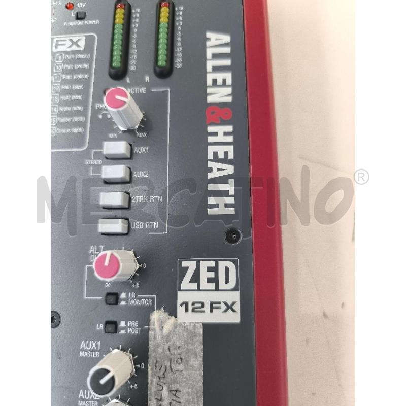 MIXER ALLEN & HEATH ZED 12FX | Mercatino dell'Usato Mestre 3